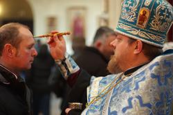 Праздник Благовещения Пресвятой Богородицы в Свято-Михайловском соборе