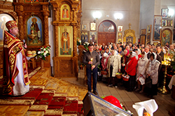 Воскресение Христово в Свято-Михайловском соборе