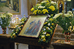 Праздник святых первоверховных апостолов Петра и Павла в Свято-Михайловском соборе