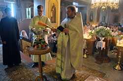 Праздник Преображения Господня в Свято-Михайловском соборе